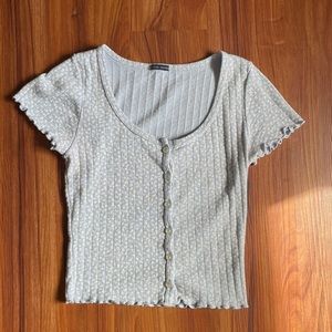 ✨3 FOR $30 SALE Brandy zelly ruffle top